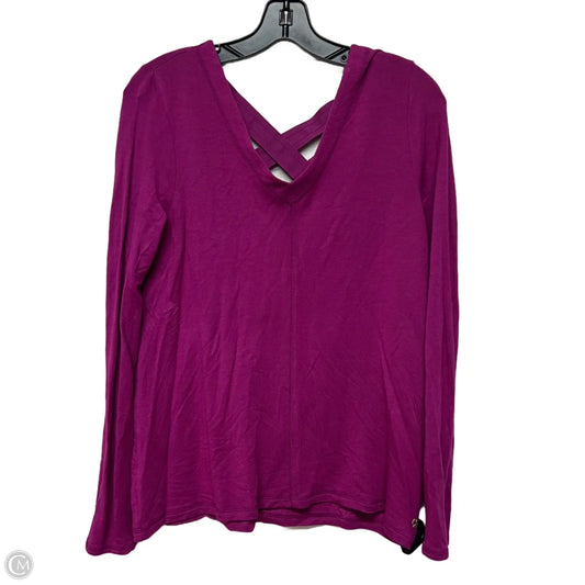 Top Long Sleeve Designer By Lilly Pulitzer In Purple, Size: S