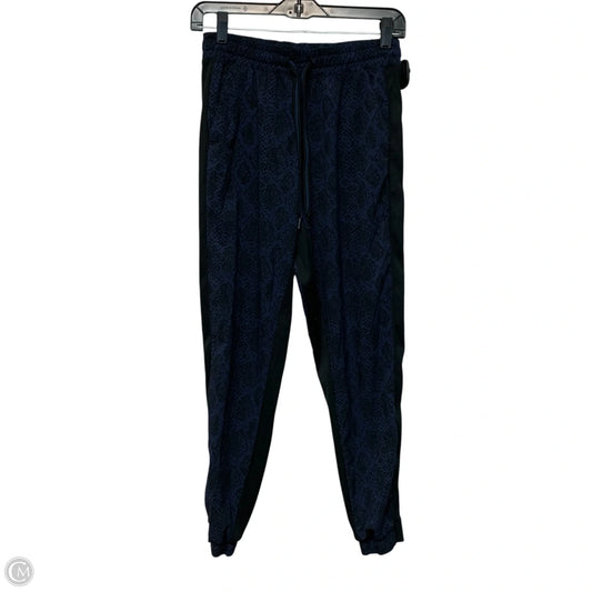 Athletic Pants By Athleta In Black & Blue, Size: Xs