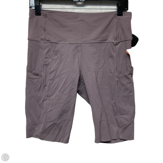 Athletic Shorts By Lululemon In Purple, Size: M