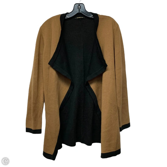 Sweater Cardigan By Kobi Halperin In Black & Brown, Size: L