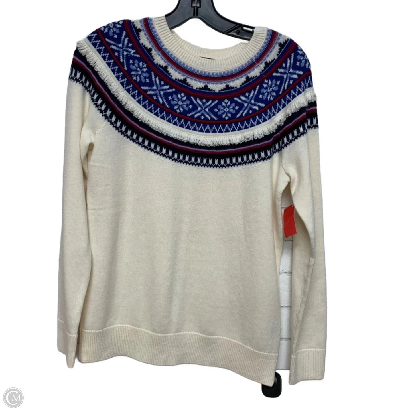 Sweater By Talbots In White, Size: S