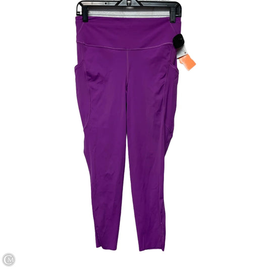 Athletic Leggings By Lululemon In Purple, Size: M