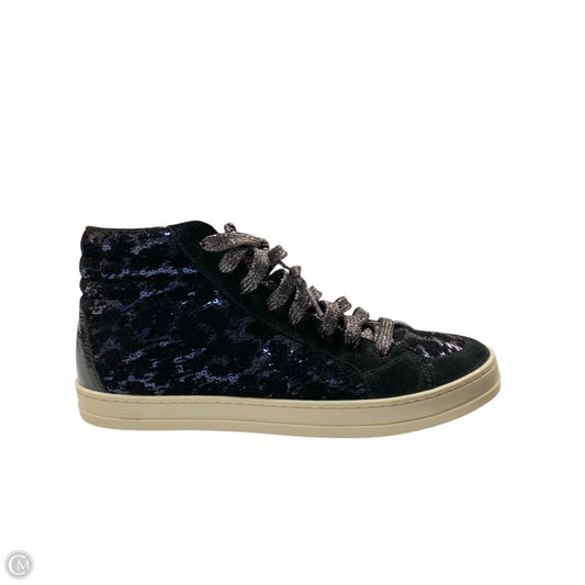 Shoes Sneakers By P448 In Black & Blue, Size: 7.5