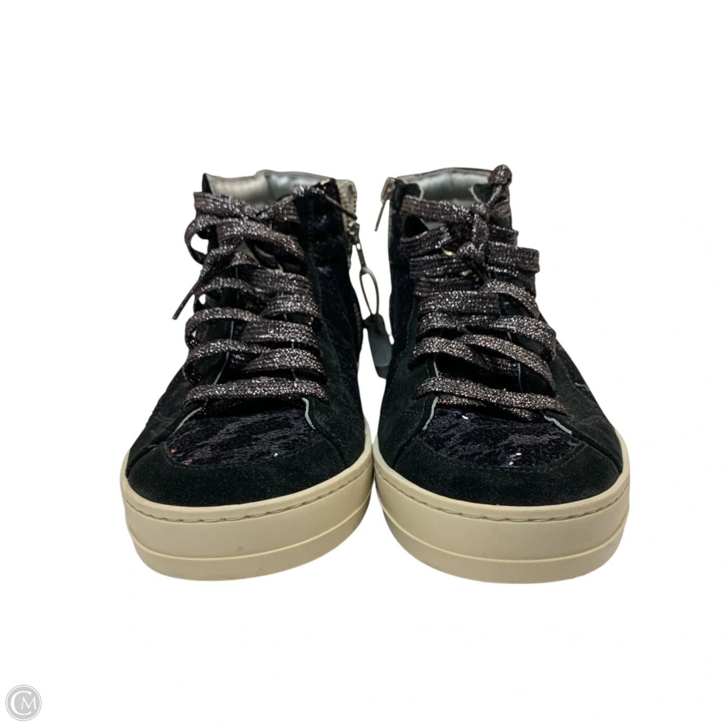 Shoes Sneakers By P448 In Black & Blue, Size: 7.5