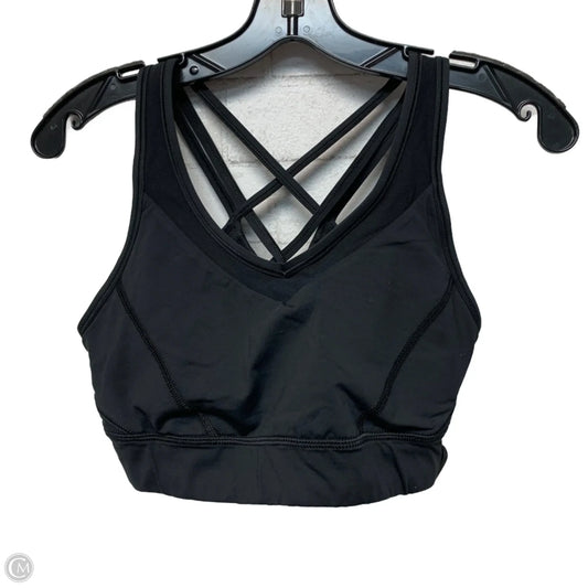 Athletic Bra By Lululemon In Black, Size: M