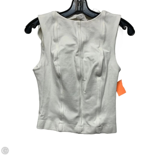 Top Sleeveless By Maeve In White, Size: S