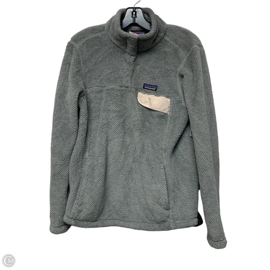 Jacket Faux Fur & Sherpa By Patagonia In Grey, Size: L