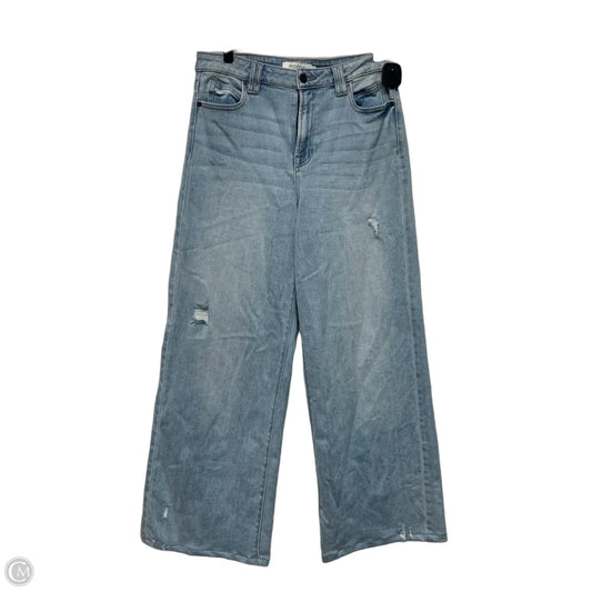 Jeans Wide Leg By Hidden In Blue Denim, Size: 10