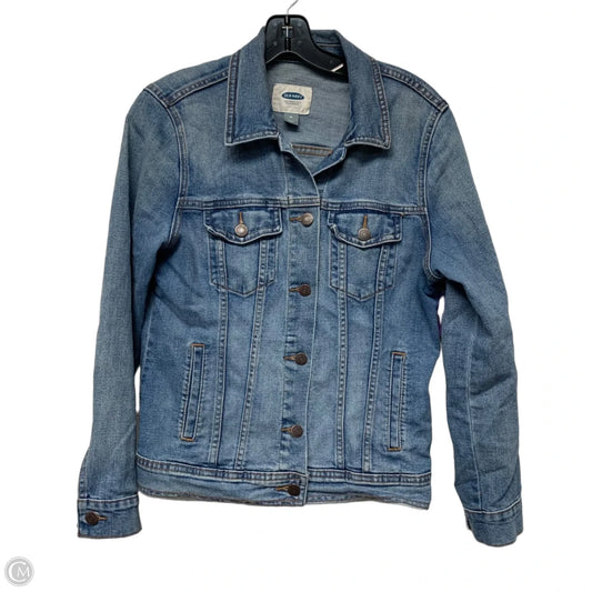 Jacket Denim By Old Navy In Blue Denim, Size: M