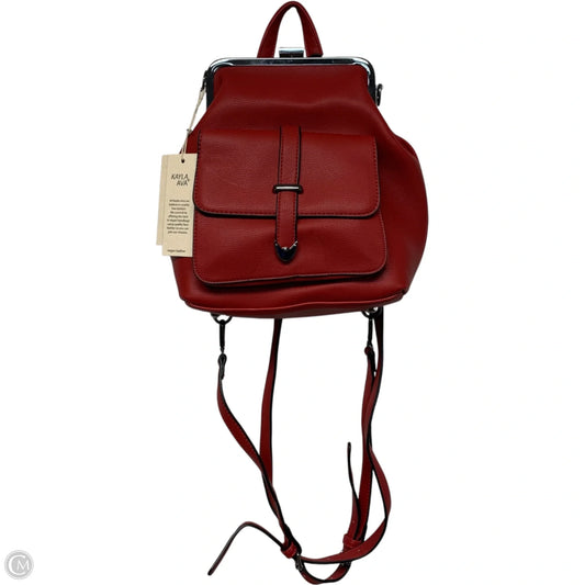Backpack By Kayla + Ava, Size: Small