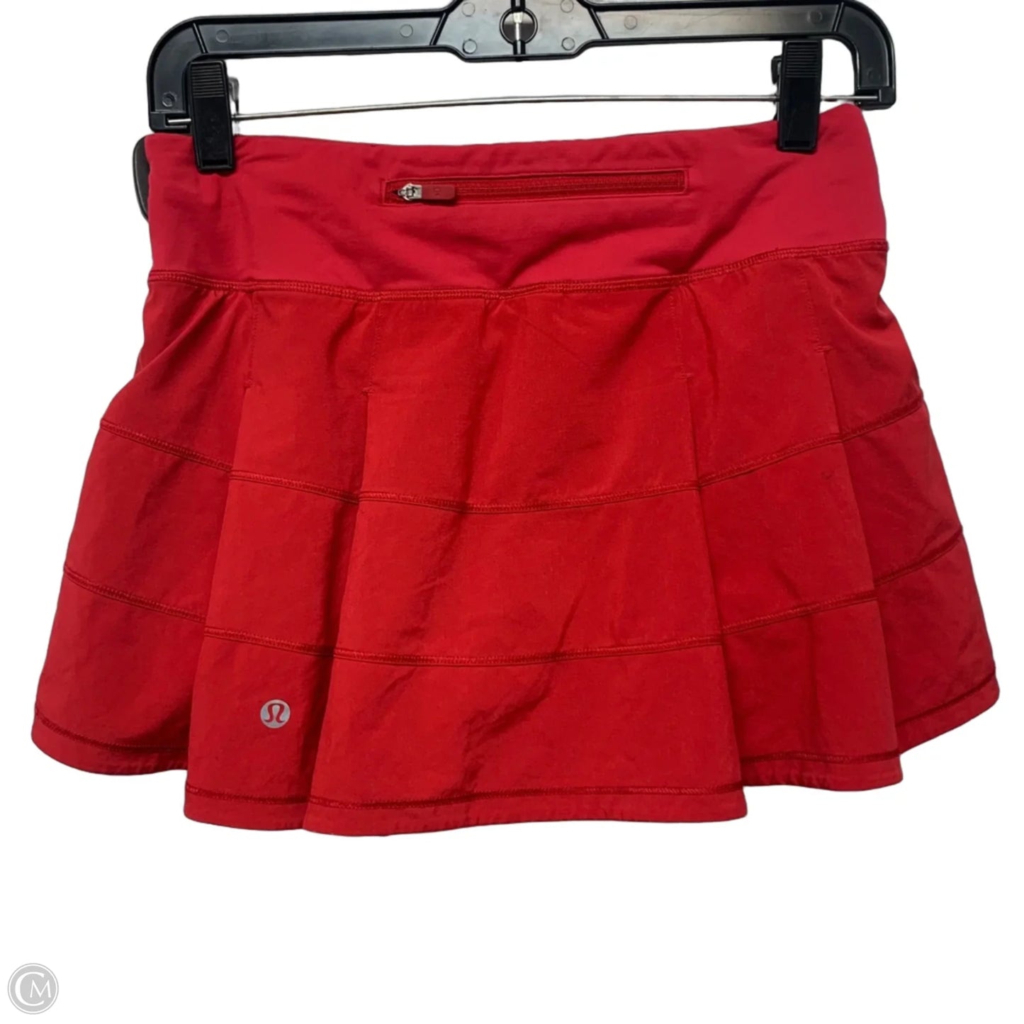 Athletic Skirt By Lululemon In Red, Size: S