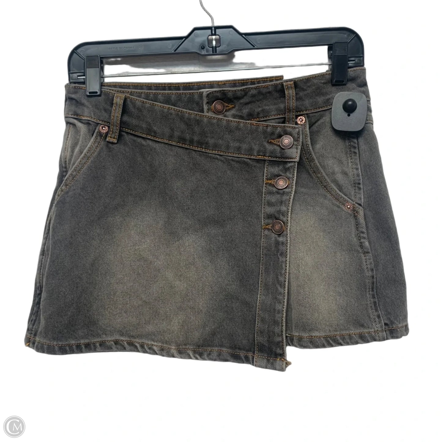 Skirt Mini & Short By We The Free In Grey Denim, Size: 0