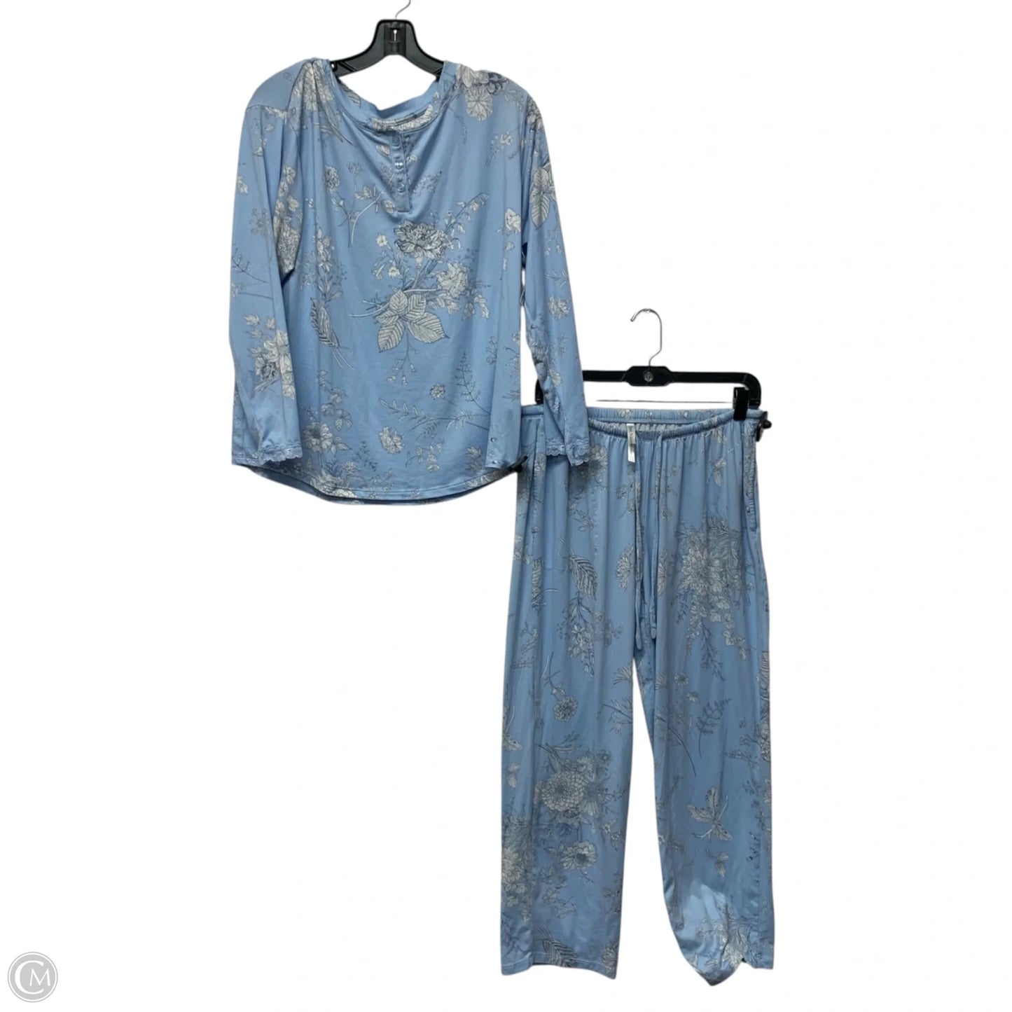 Lounge Set Pants By Flora Nikrooz In Blue, Size: M