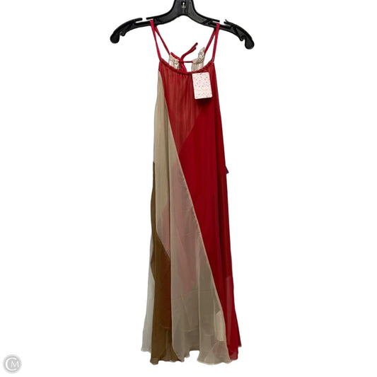 Dress Casual Short By Free People In Brown & Pink, Size: L