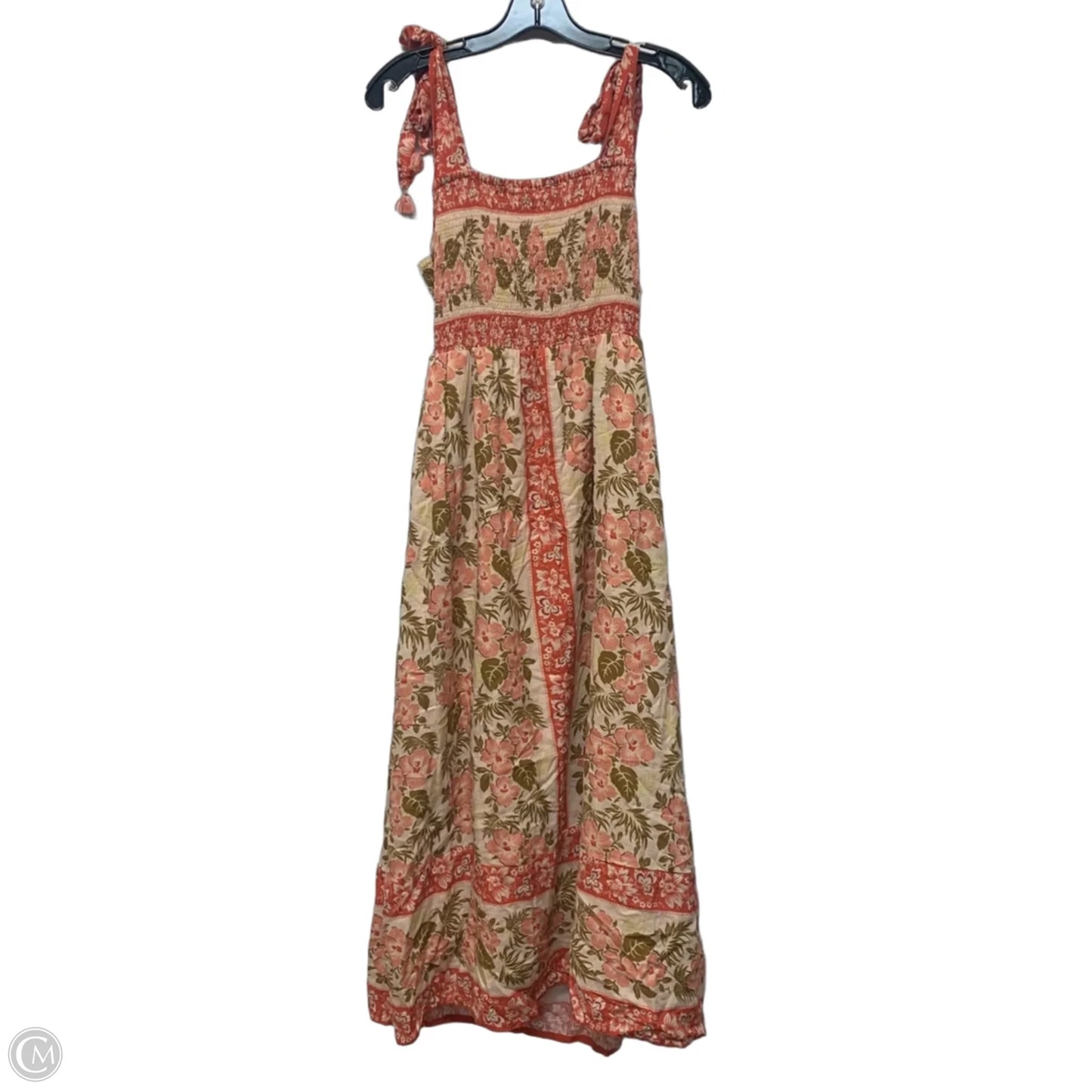 Dress Designer By Spartina In Green & Pink, Size: Xs