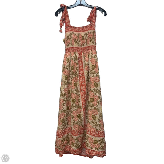 Dress Designer By Spartina In Green & Pink, Size: Xs