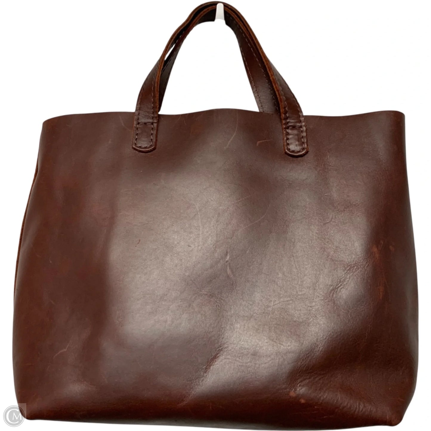 Handbag Leather By Portland Leather, Size: Medium