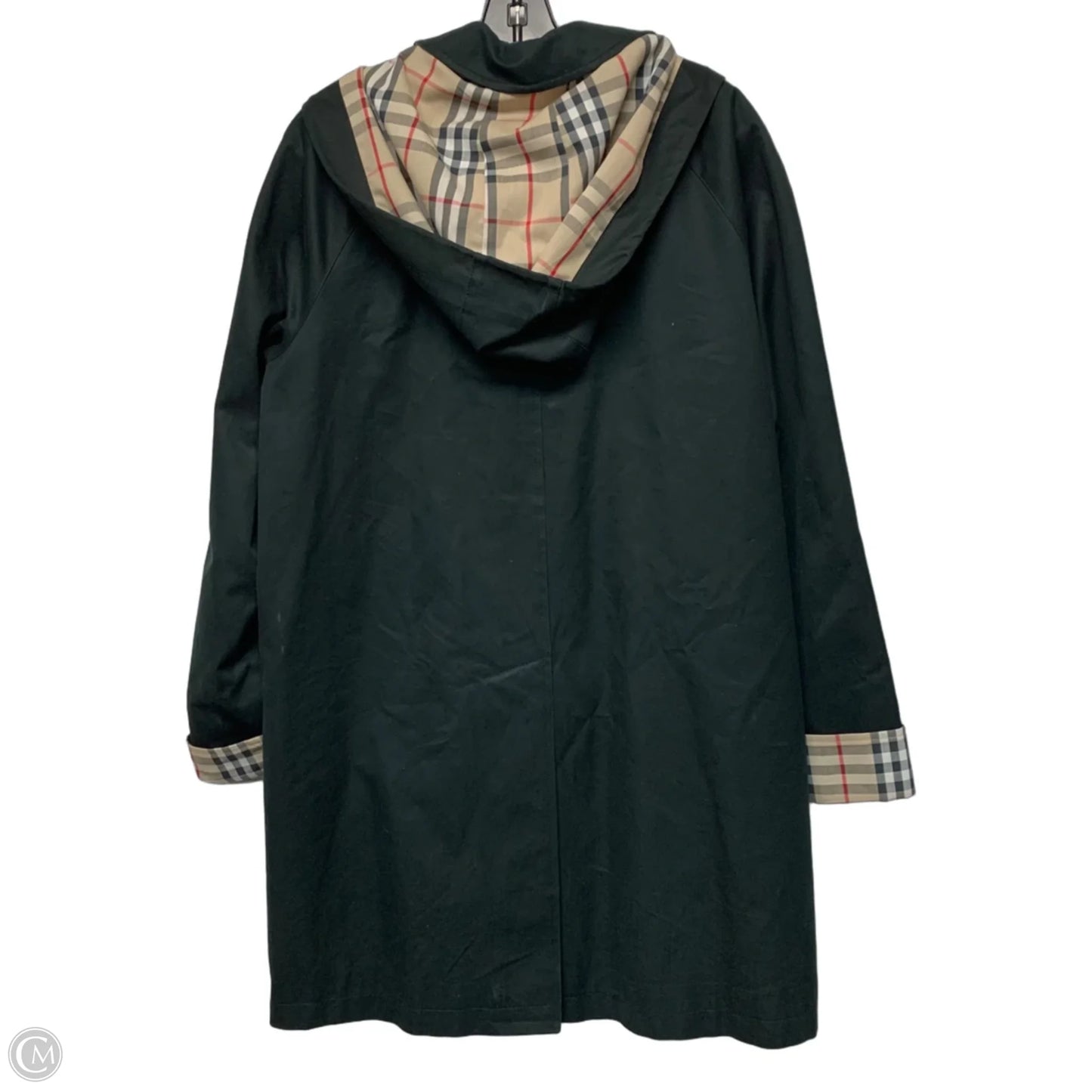 Jacket Luxury Designer By Burberry In Black, Size: L
