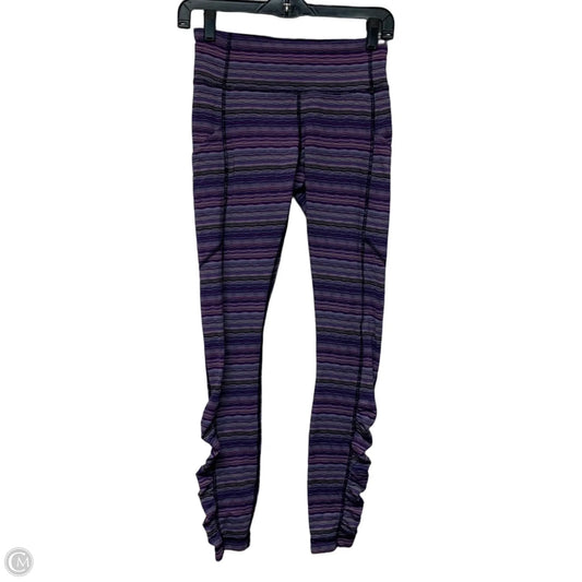 Athletic Leggings By Lululemon In Purple, Size: S