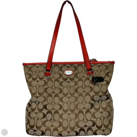 Handbag Designer By Coach, Size: Medium