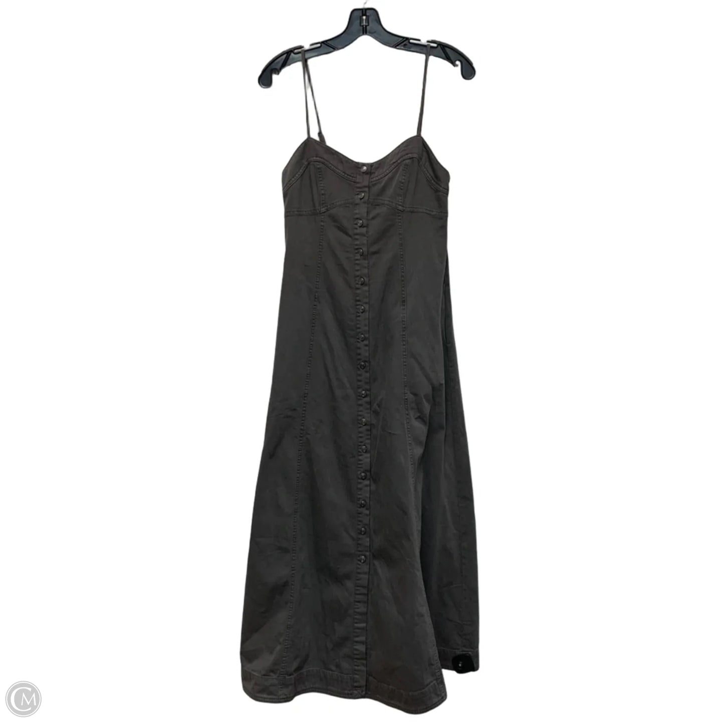 Dress Casual Maxi By Free People In Grey Denim, Size: Xs