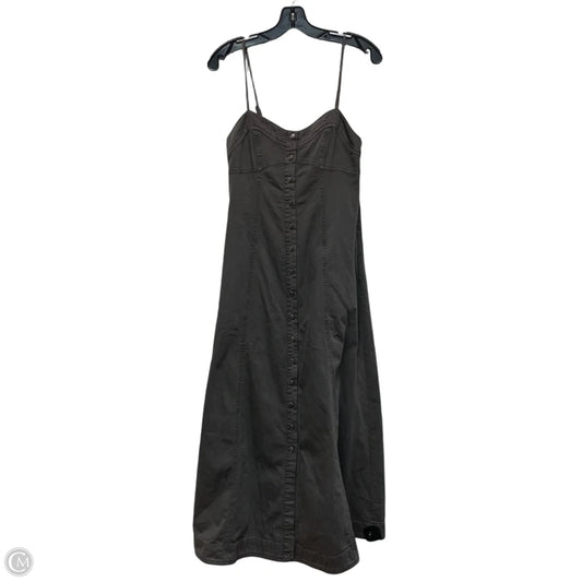 Dress Casual Maxi By Free People In Grey Denim, Size: Xs