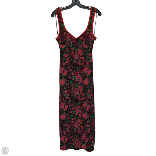 Dress Casual Maxi By Free People In Pink & Red, Size: Xs