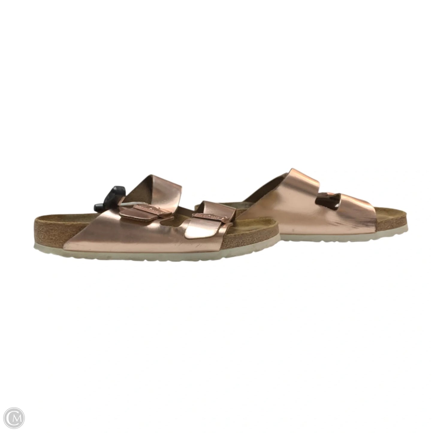 Sandals Flats By Birkenstock In Pink, Size: 9