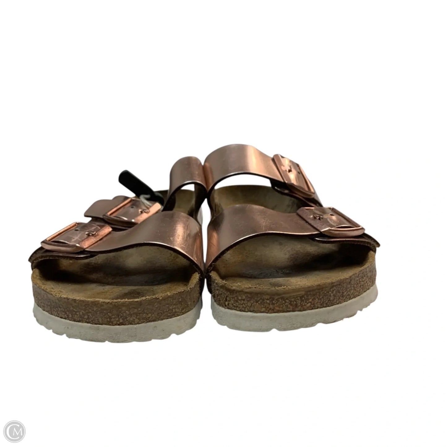 Sandals Flats By Birkenstock In Pink, Size: 9