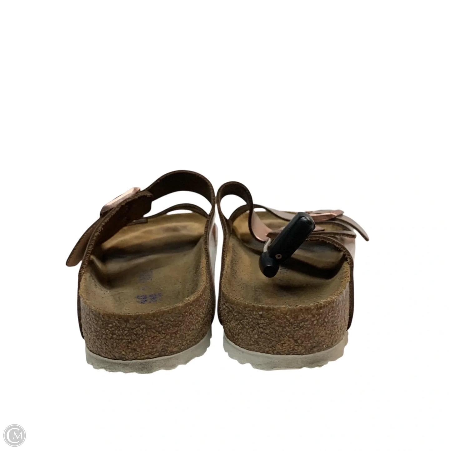 Sandals Flats By Birkenstock In Pink, Size: 9