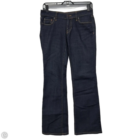 Jeans Boot Cut By Ann Taylor In Blue Denim, Size: 2p