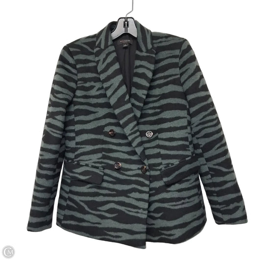 Blazer By Ann Taylor In Black & Green, Size: Sp