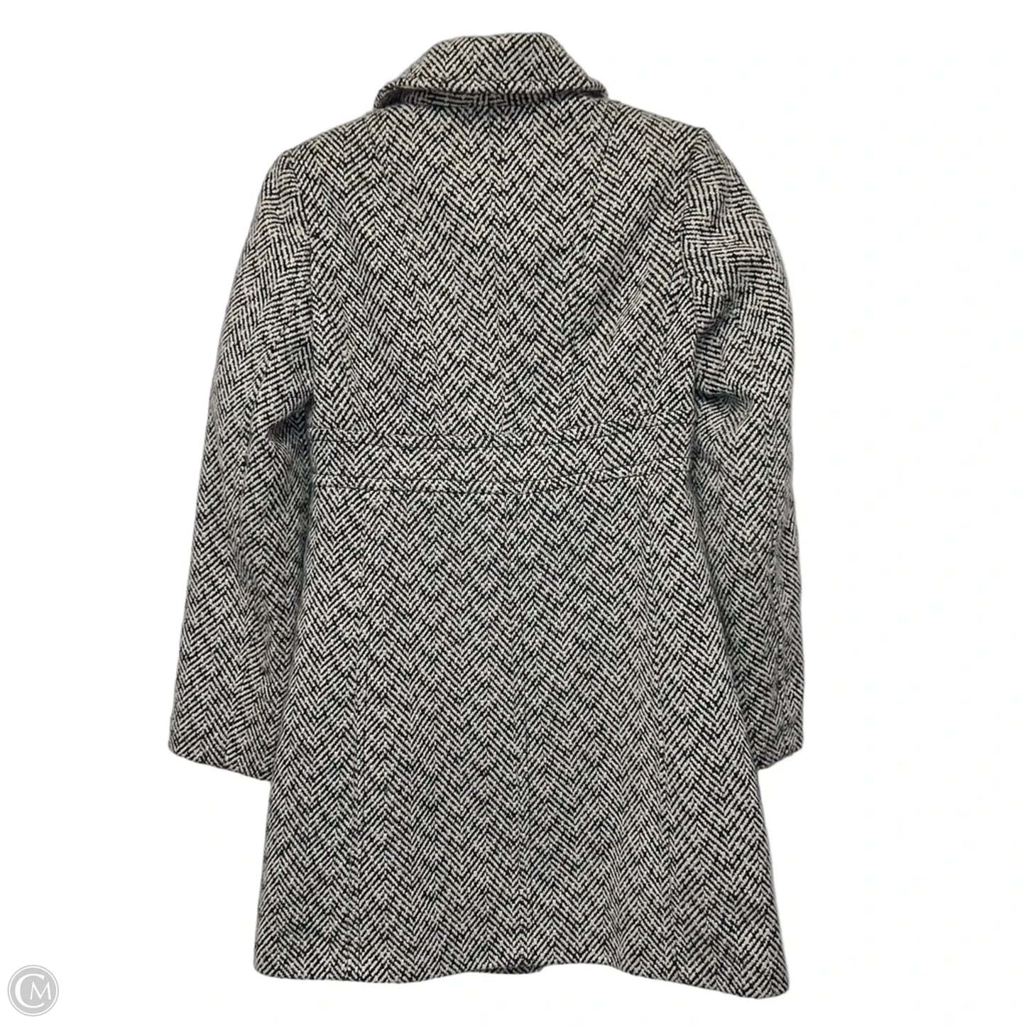 Coat Other By Ann Taylor In Black & Cream, Size: Xsp