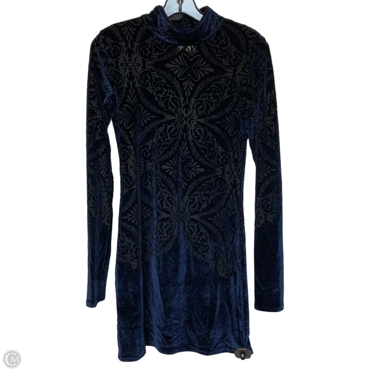 Dress Casual Short By Free People In Black & Blue, Size: M