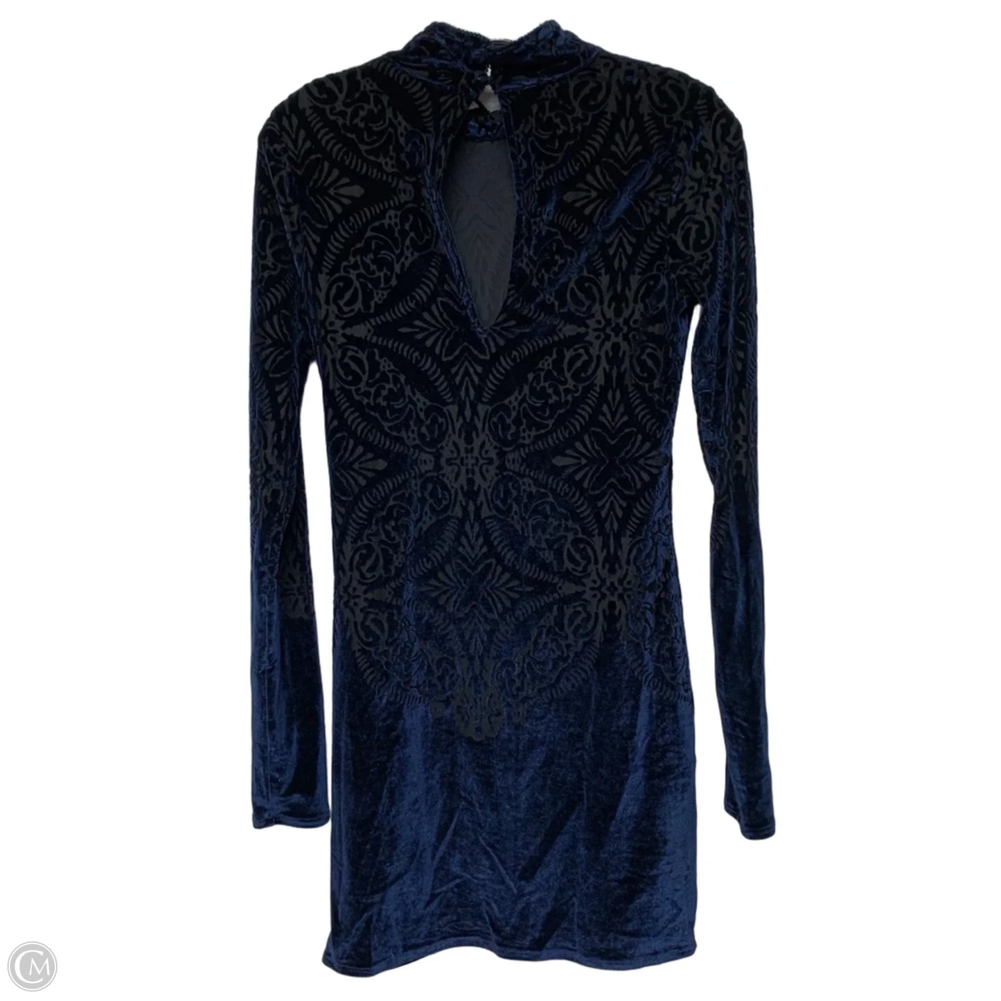 Dress Casual Short By Free People In Black & Blue, Size: M