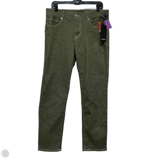 Jeans Straight By True Religion In Green, Size: 14