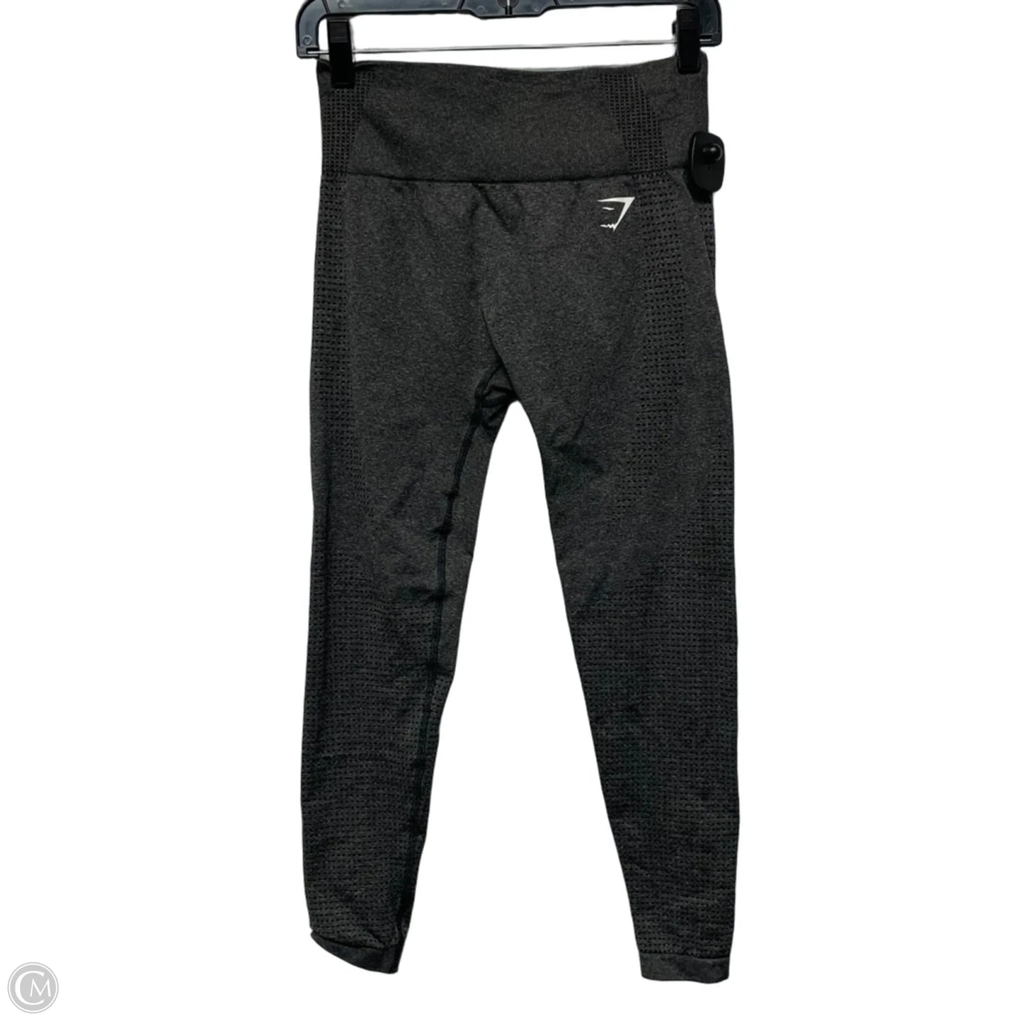 Athletic Leggings By Gym Shark In Grey, Size: M