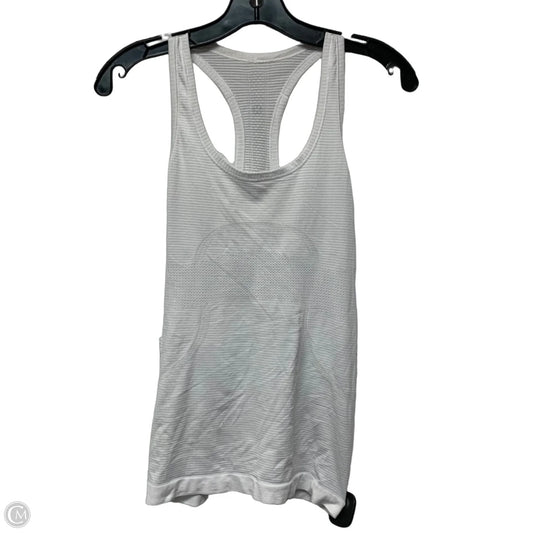 Athletic Tank Top By Lululemon In White, Size: S