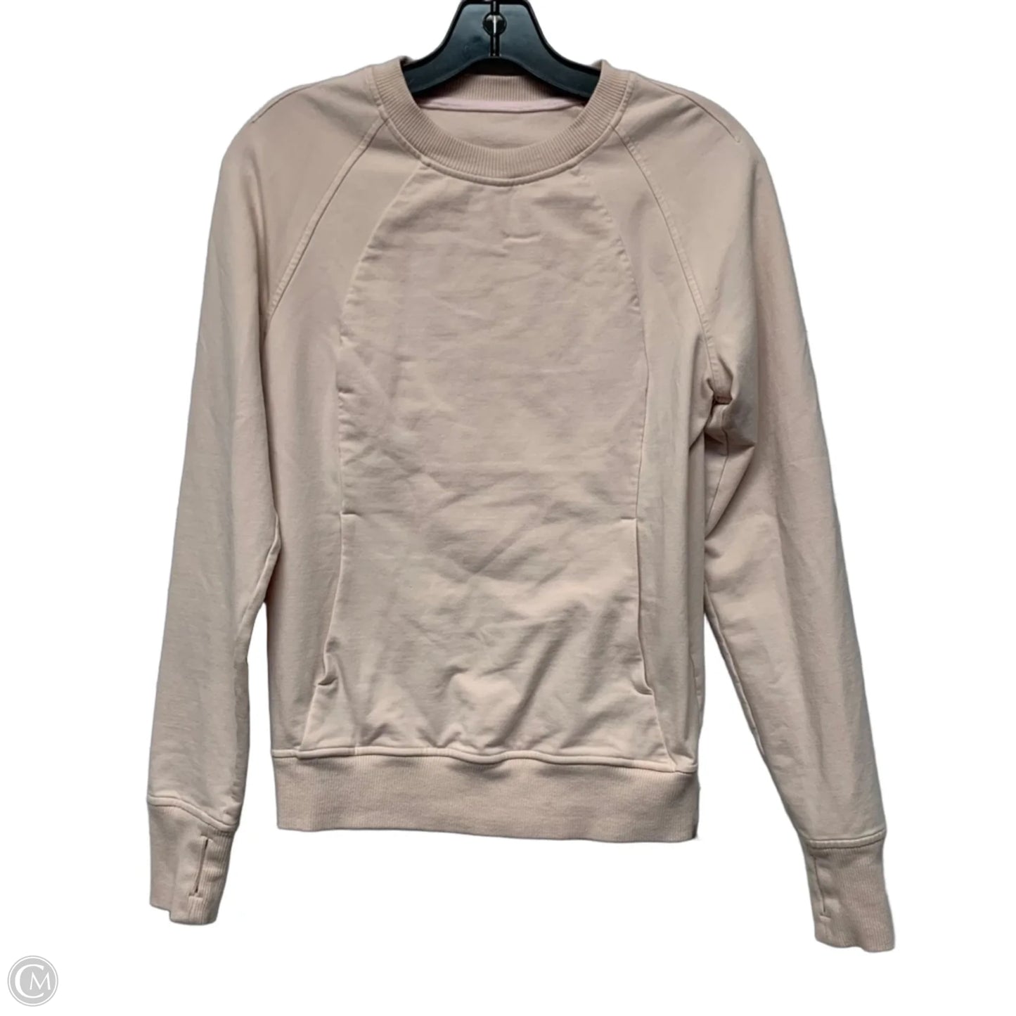 Athletic Sweatshirt Crewneck By Lululemon In Pink, Size: Xs