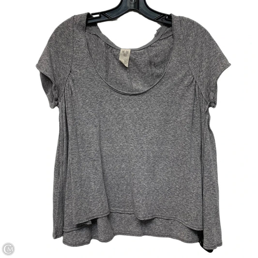 Top Short Sleeve By We The Free In Grey, Size: Xs