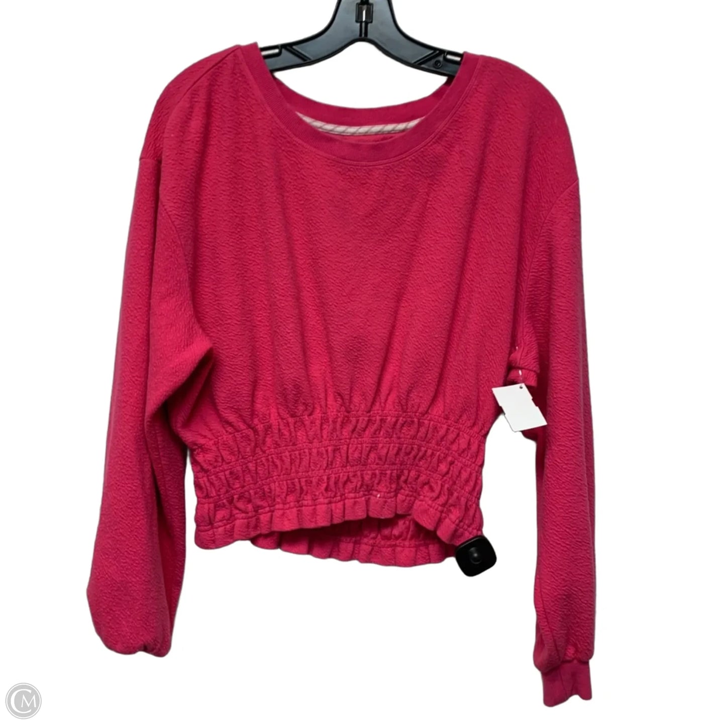 Top Long Sleeve By Maeve In Pink, Size: L