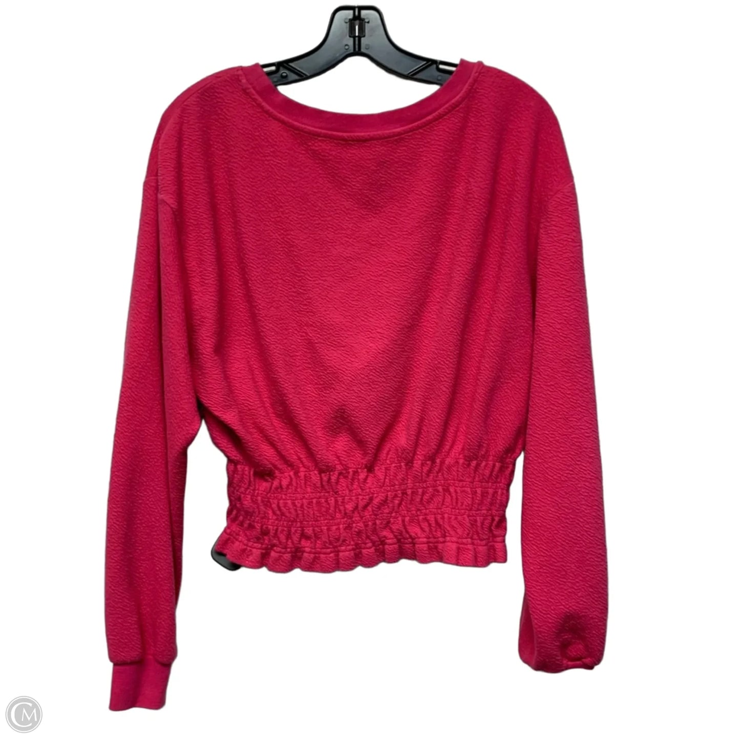 Top Long Sleeve By Maeve In Pink, Size: L
