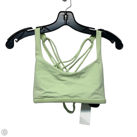 Athletic Bra By Lululemon In Green, Size: S