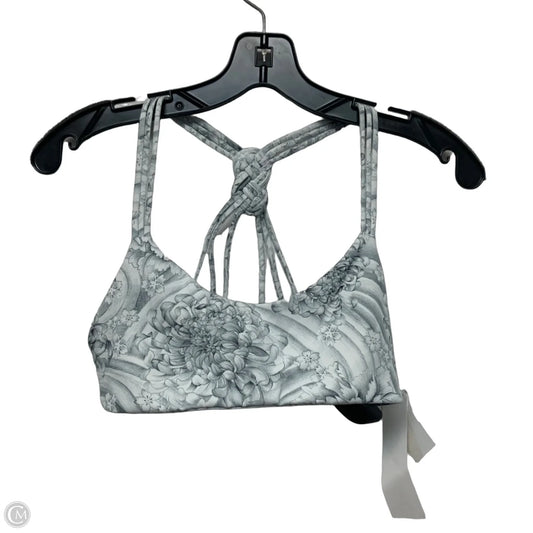 Athletic Bra By Lululemon In Grey, Size: S