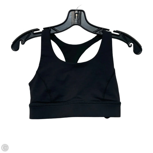 Athletic Bra By Lululemon In Black, Size: S