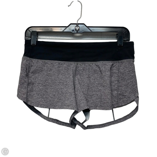 Athletic Shorts By Lululemon In Grey, Size: S
