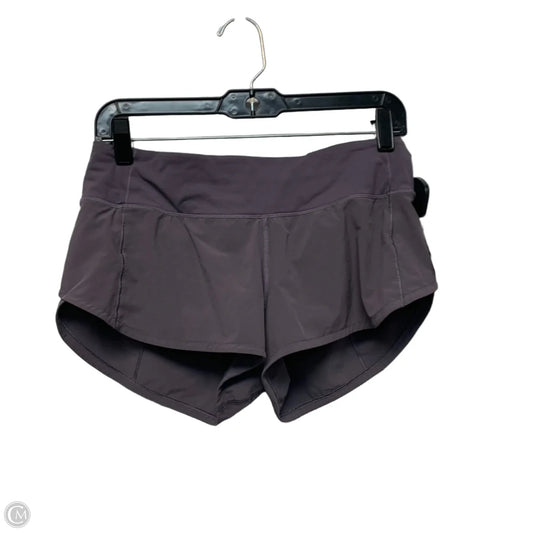 Athletic Shorts By Lululemon In Purple, Size: S