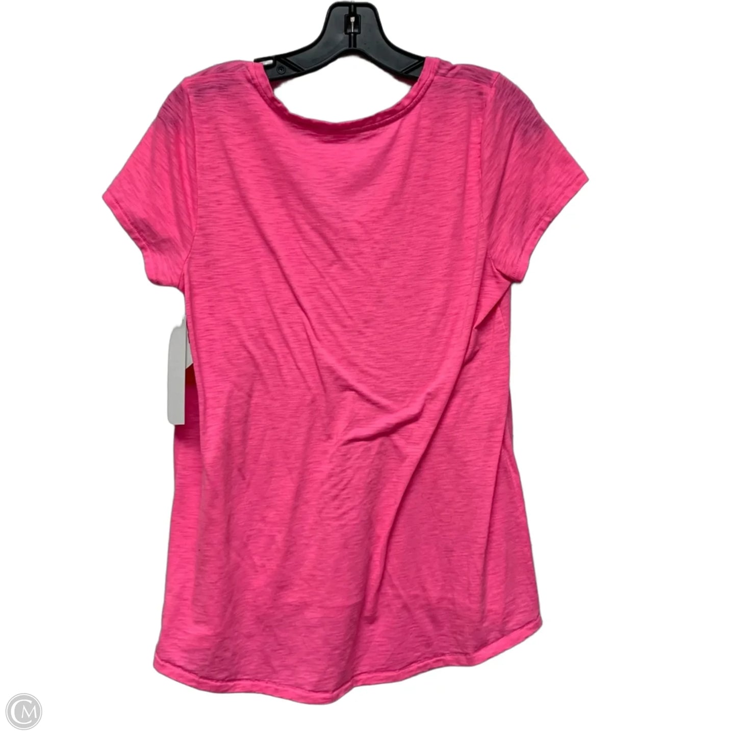 Top Short Sleeve Designer By Lilly Pulitzer In Pink, Size: M