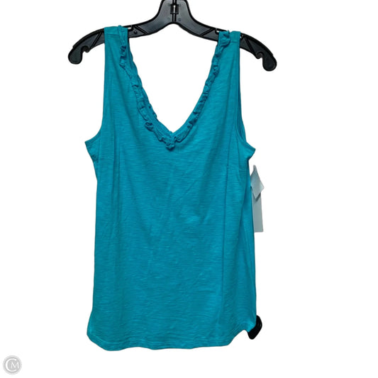 Top Sleeveless Designer By Lilly Pulitzer In Blue, Size: M