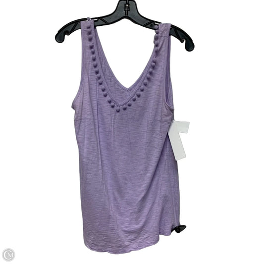 Top Sleeveless Designer By Lilly Pulitzer In Purple, Size: M